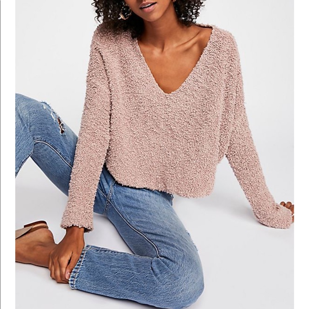 Free People Popcorn Pullover
